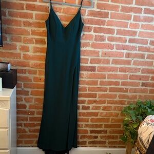 Jump Apparel Deep Green Dress